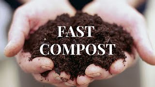 Create AMAZING Compost in 18 DAYS [upl. by Pernick]