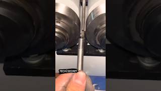 Threading on Metal Tool  Threads on Bolts  Metal Bolt Threads Tool amp Machine Working  Technology [upl. by Pawsner]