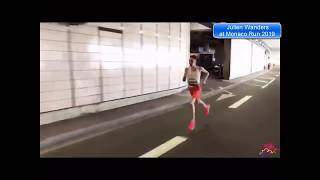 Julien Wanders clocks 1329 in Monaco WORLD RECORD 5 Km [upl. by Alatea886]