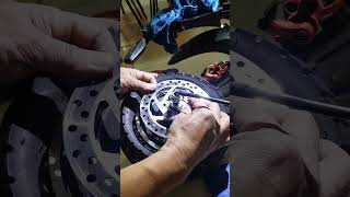 Crony electric scooter tire repair rear wheel [upl. by Melleta]