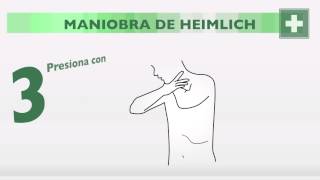 Cómo realizar la maniobra de Heimlich  Primeros Auxilios [upl. by Hillie571]