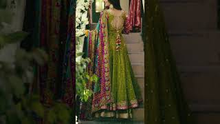 Pishwas Frock Lehenga Pakistan Birdal Dress lifewithmareeb [upl. by Xever976]