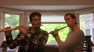 RimskyKorsakov Scherezade Mvt 3 Flute Duet [upl. by Yenreit]