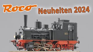 Roco Modellbahn Neuheiten 2024  Spur H0 [upl. by Phare235]