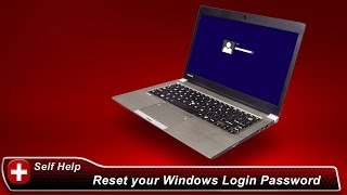 Toshiba HowTo Reset your Windows login password [upl. by Hild]