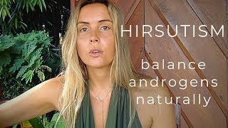 Reversing Hirsutism Naturally PCOS Hormonal Imbalance [upl. by Atwood]