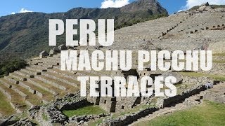 Vacation Peru Machu Picchu Terraces  Peru [upl. by Renado878]