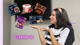 Probando los postres helado de GRIDO  Son realmente ricos [upl. by Sari]