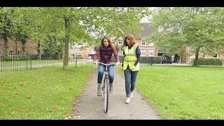 How to teach an adult to ride a bike quickly and simply  Cycling UK [upl. by Ssilb]