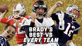 Tom Brady’s Best Play vs Every Team [upl. by Uttica759]