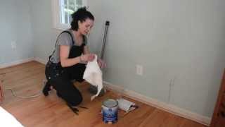 How to Paint a Ceiling with the Homeright Paintstick  Thrift Diving [upl. by Nodyarg570]