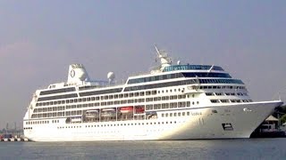 Kreuzfahrtschiff Oceania Cruises MS Nautica amp AIDA blu in Warnemünde [upl. by Aicilef113]