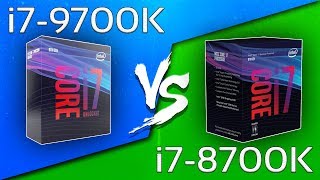 i79700K vs i78700K  COMPARISON [upl. by Vitus]