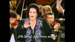 MONTSERRAT CABALLÉ  O Mio Babbiro Caro subtitulos español [upl. by Ennalyrehc]