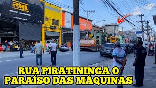 CONHECENDO a RUA PIRATININGA o PARAÍSO das MÁQUINAS e FERRAMENTAS no centro de SÃO PAULO [upl. by Kerby]