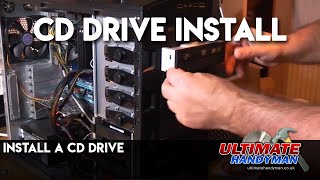 Install a CD drive [upl. by Naejeillib]