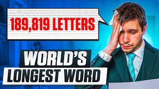 How to Pronounce the LONGEST Word in the World [upl. by Ilenay]