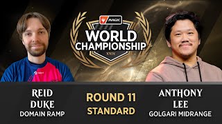 Reid Duke vs Anthony Lee  Round 11  Magic World Championship XXIX [upl. by Wenda650]