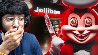 PLAYING THE JOLLIBAE HORROR GAME [upl. by Hareema]