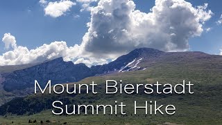 Mount Bierstadt Summit Hike [upl. by Arait]