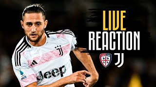 🔴 WATCH NOW CAGLIARI vs JUVENTUS  LIVE REACTION 💪⚪⚫ [upl. by Zoila473]