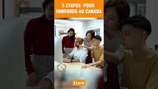 5 étapes pour immigrer au Canada [upl. by Laehcar]