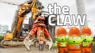 The 2nd LARGEST Demo Excavator In Europe  Aregger Demolition  Europe Vlog 2 [upl. by Winnifred846]