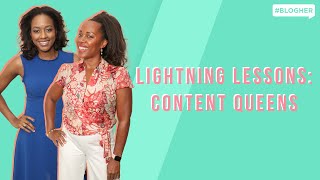 Content Queens Christelyn Karazin amp Sherita Rankins Talk How to Make Online Courses  BlogHer19 Biz [upl. by Cannice]