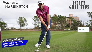 How to Use Gravity When Chipping  Paddys Golf Tips 41  Padraig Harrington [upl. by Iaria]