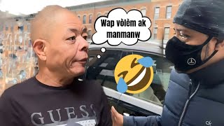 Blan pete deblozay ak rosiny🤣🤣🤣Rosiny anvi kouri🤣🤣🤣🤣blan pa pran konsèy🤣🤣🤣 [upl. by Derby787]