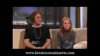 Ellen Degeneres discusses Keratoconus Treatments [upl. by Neelrak616]