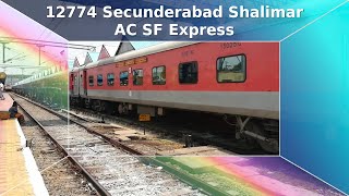 Chasing Train Secunderabad Shalimar Express  Hubballi Kochuveli Express  Train Numbers 12774 12777 [upl. by Pelage]