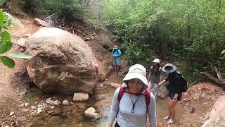 KANARRA FALLS FULL HIKE EXPERIENCE  KANARRAVILLE UTAH  AUG 7 2024 GOPRO360max [upl. by Gerfen]