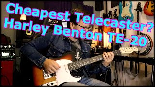 Harley Benton TE20 Telecaster [upl. by Alaekim]