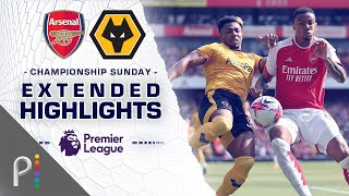 Arsenal v Wolves  PREMIER LEAGUE HIGHLIGHTS  5282023  NBC Sports [upl. by Nahc]