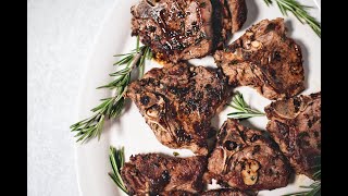 SUPER EASY GARLIC amp HERB LAMB CHOP RECIPE [upl. by Eshelman]