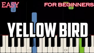 YELLOW BIRD  THE MILLS BROTHERS  SLOW amp EASY PIANO [upl. by Acissehc]