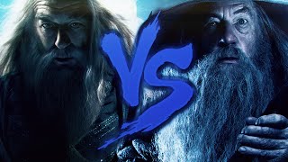 Gandalf VS Dumbledore  Duelo de Titãs [upl. by Olivero155]