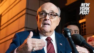 Rudy Giuliani’s bankruptcy case tossed out judge says exNYC mayor was evasive with assets [upl. by Aw]