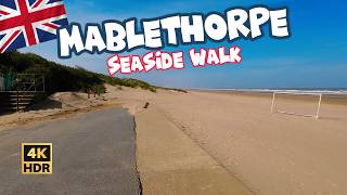 MABLETHORPE Seaside Town Lincolnshire  Walking Tour  4K [upl. by Wohlert]