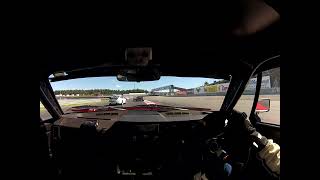 Triumph TR7 V8 historic rally car circuit racing at Rudskogen final sunday 2016 [upl. by Natalie]