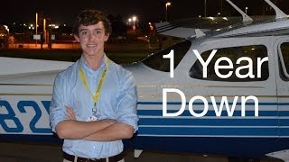 A Year in the Life of a Student Pilot [upl. by Eardnoed]