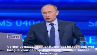 Poetin vertelt zijn ervaring over Rutte [upl. by Nedyarb169]