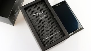 Blackberry Priv Official Unboxing amp Hands On Review [upl. by Tien482]