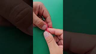 Running bowline  a knot for tying a jig fishing line to a reel  instructions on how to [upl. by Nylevol672]