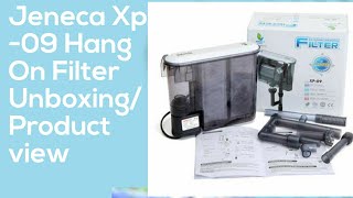 Jeneca Xp 09 Hang On Filter Unboxing and Product View [upl. by Shultz]