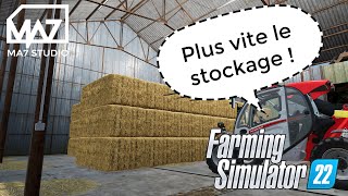 MA7  Tutoriel stockage automatique FS22 [upl. by Junna149]