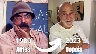 ANTES e DEPOIS dos atores da novela O SALVADOR DA PÁTRIA  1989  2023 [upl. by Aissirac]