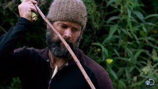 The Ancient Art of Hunting with an Atlatl  Dual Survival [upl. by Trebornhoj]