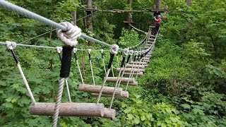 Kletterspaß im Waldseilpark Kahlenberg [upl. by Trebleda52]